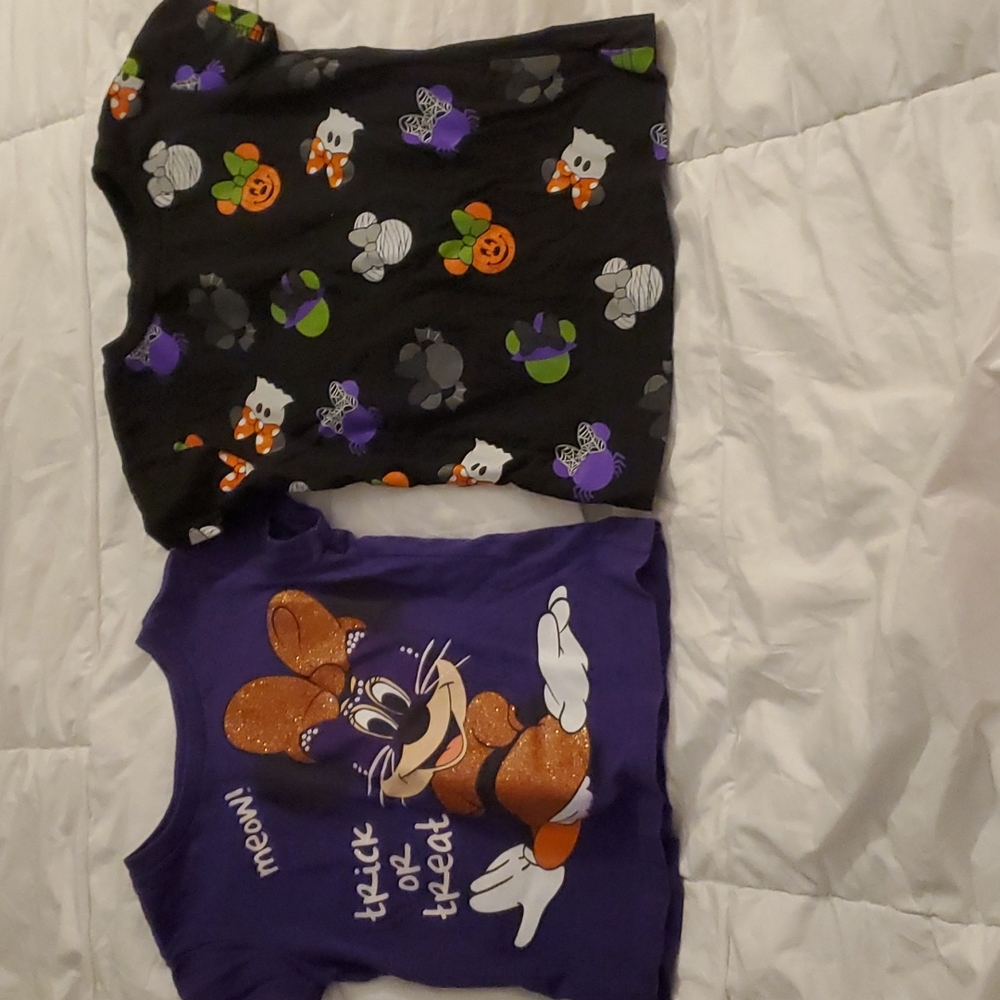 2 Halloween Minnie Mouse shirts 2/3